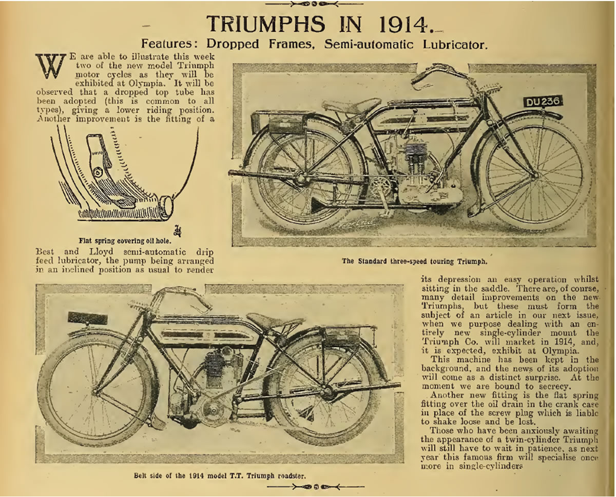 1914 Triumph Review